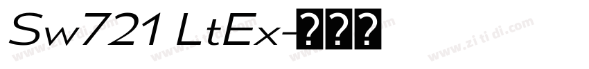 Sw721 LtEx字体转换 Sw721 LtEx字体转换